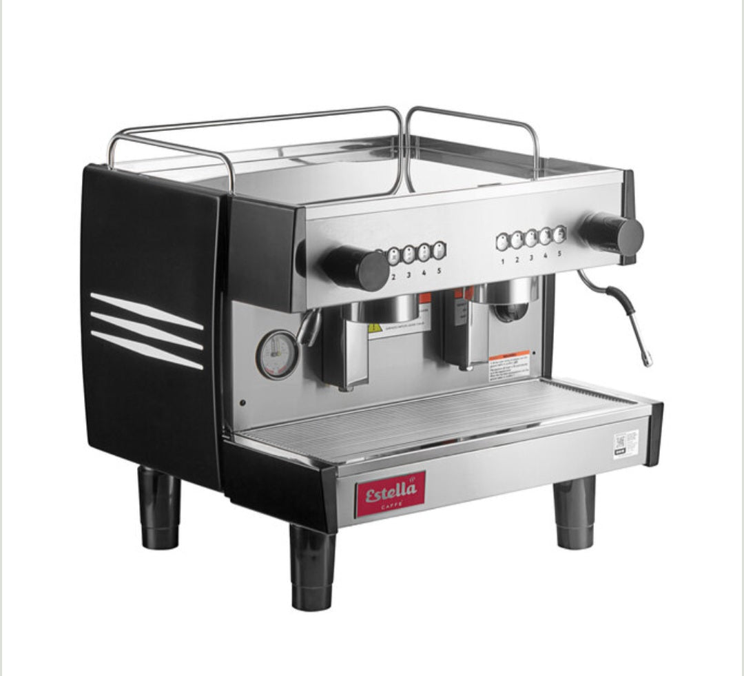 Estella Caffe ECEM2C Two Group Compact Automatic Espresso Machine - 110V