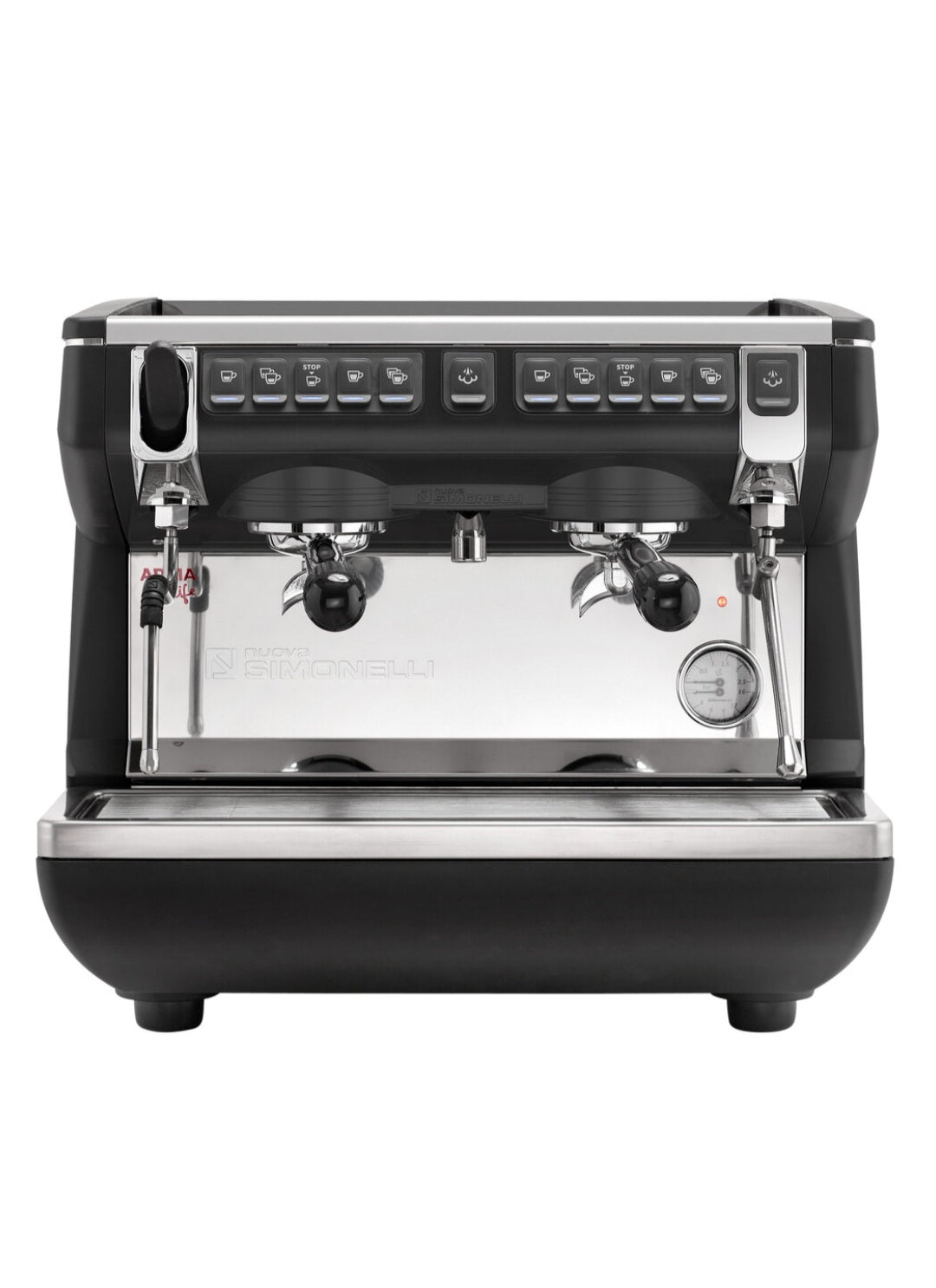 Nuova Simonelli Appia Life Compact 2 Group Volumetric Espresso Machine - 220V