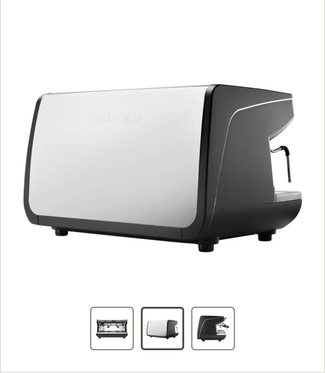 Espresso Machines
Nuova Simonelli Appia Life Black 2 Group Volumetric Espresso Machine - 220V