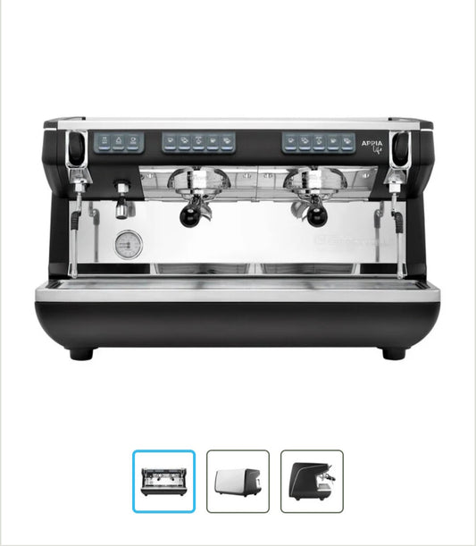 Espresso Machines
Nuova Simonelli Appia Life Black 2 Group Volumetric Espresso Machine - 220V